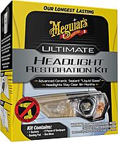 Meguiar's Ultimate Headlight Restoration Kit - The Perfect Headlight Repair Kit to Remove Yellowing and Cloudiness from
