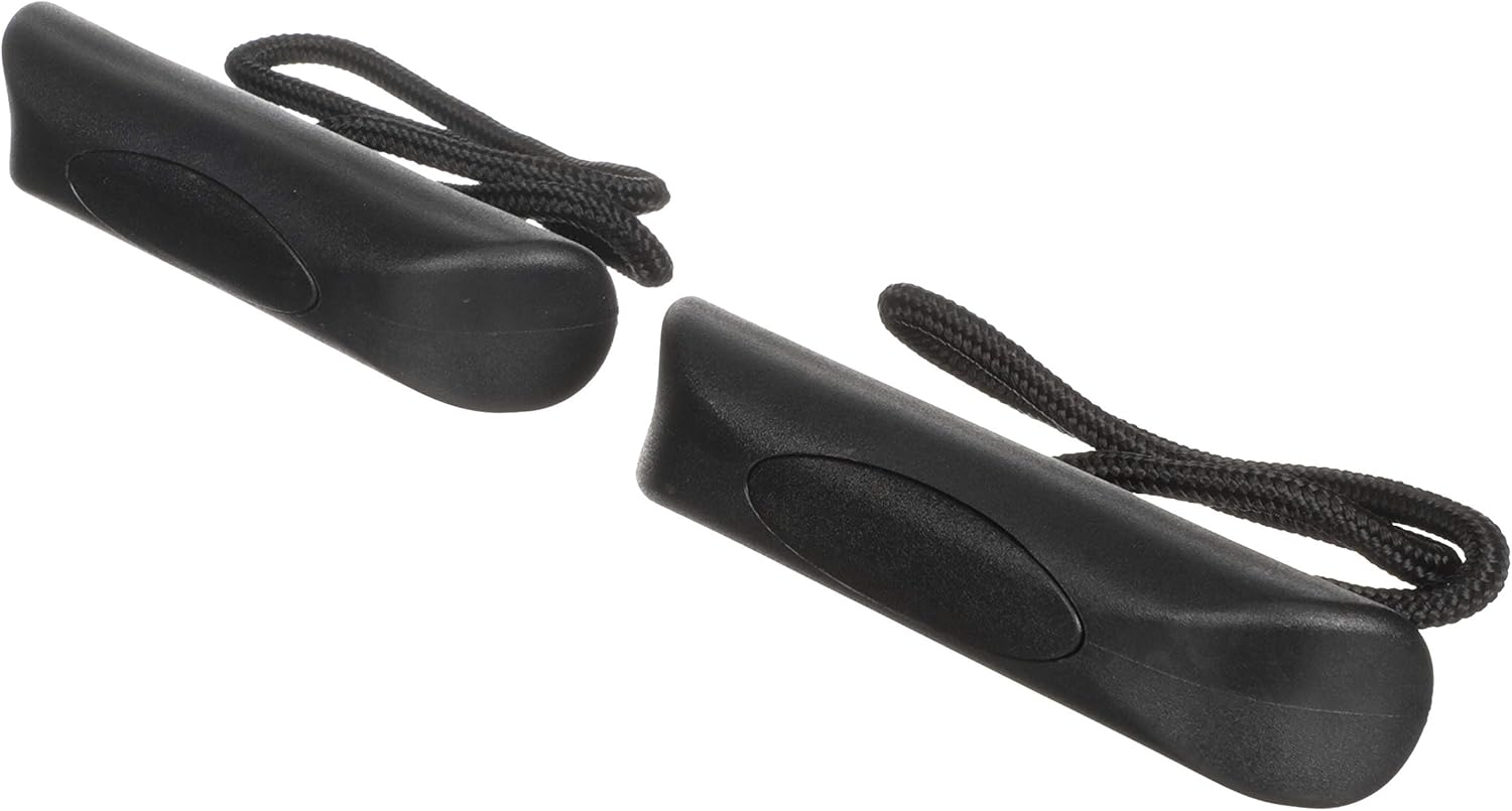 Attwood 11944-7 Kayak Handle Replacement Set (Pack of 2), Black One Size
