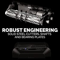 Fellowes AutoMax 100MA 100-Sheet Micro-Cut Autofeed 2-in-1 Paper Shredder for Office/Small Office Heavy Duty