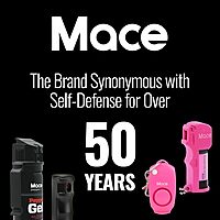 MACE Personal Safety Alarm & Pepper Spray Kit - 130dB Siren 10 ft Range