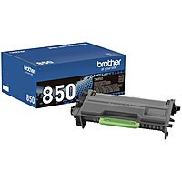 Brother Genuine High Yield Toner Cartridge, TN850, Replacement Black Toner, Page Yield Up to 8,000 Pages