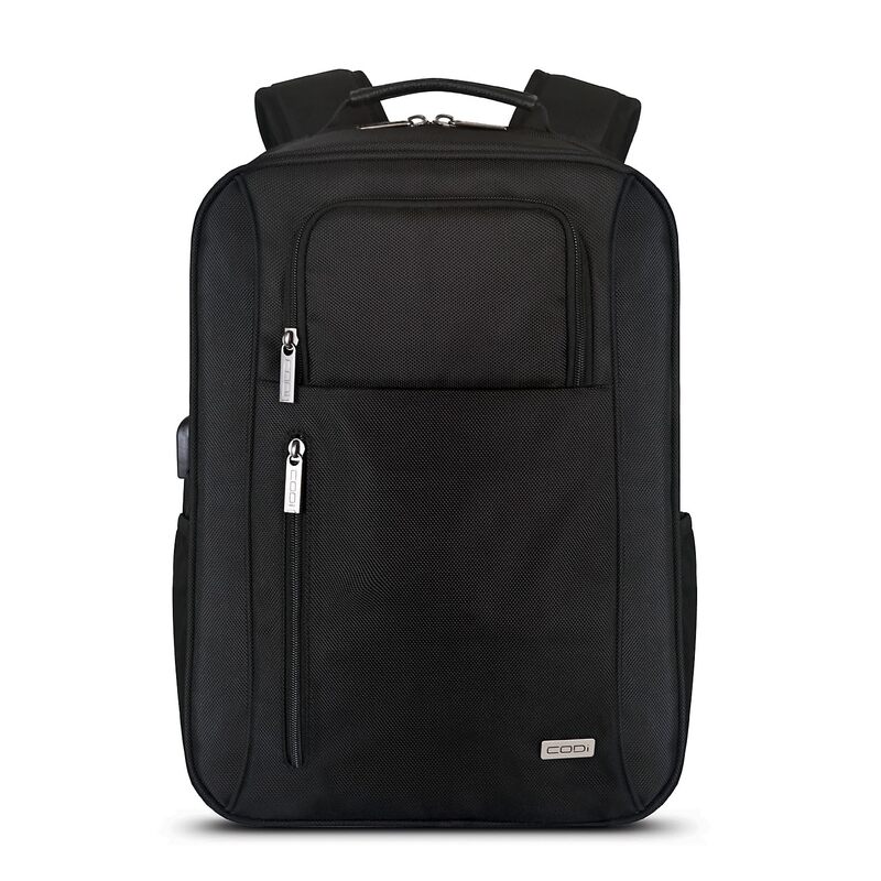 CODi Magna 17.3" Laptop Backpack – TSA-Friendly, Anti-Theft, USB Charging Port, Padded Laptop & Tablet Compartments, Water-Resistant Business Travel Bag