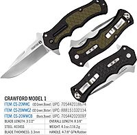COLD STEEL Crawford Model 1 Tactical Folding Knife
