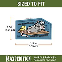 MAXPEDITION 3D Morale Patch with Hook Back