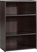 Sauder Beginnings 3-Shelf Bookcase with Adjustable Shelves