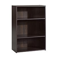 Sauder Beginnings 3-Shelf Bookcase with Adjustable Shelves