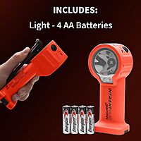 Nightstick INTRANT DUO TURBO Intrinsically Safe Dual-Light Angle Light - 4 AA