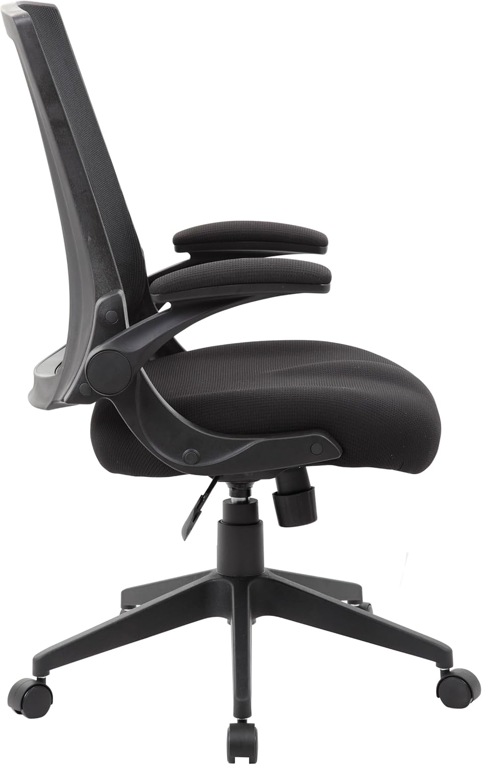 Boss Office Products Adjustable Mesh Task Chair, Black