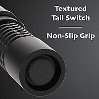 Nightstick NSP-420 Adjustable Beam Flashlight, 3 AAA, Black