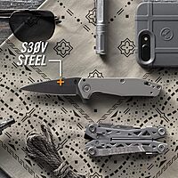 Gerber Gear Fastball Folding Knife with Lock Release for EDC