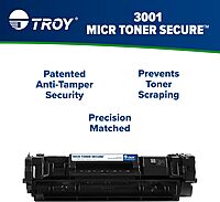 3001 MICR Toner Secure Standard Yield Cartridge, Check Printing, Coordinating HP Part Number: W1380A, Yields 1500 Pages
