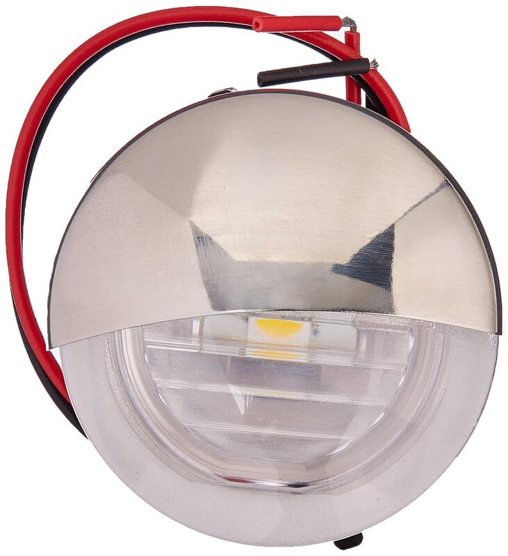 Sea Dog Sea-Dog 401270-1 Flush-Mount LED Courtesy Light - 1.5" Round, White