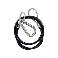 Panther Outboard Safety Cable Stainless Steel f/Motor Bracket