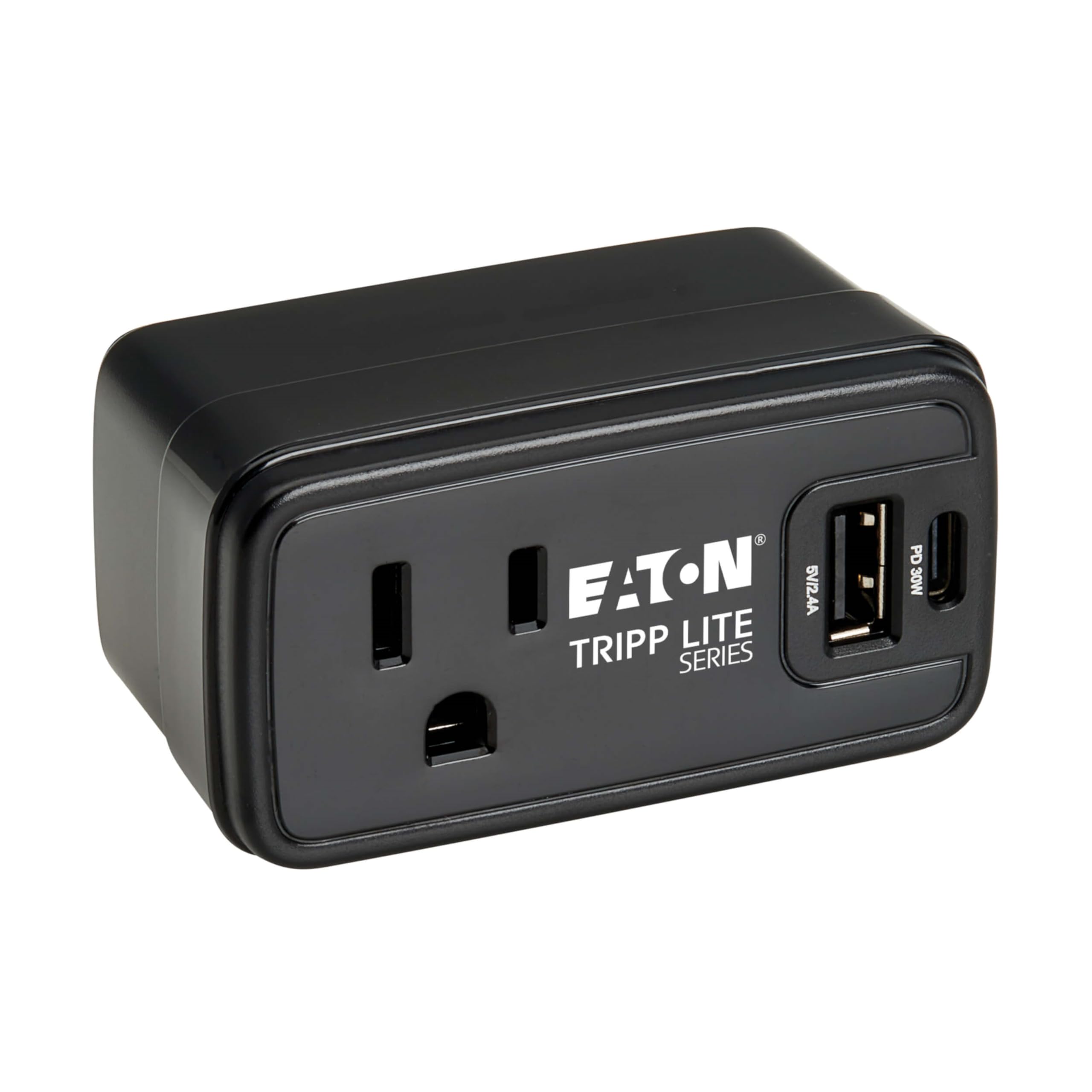 Eaton Tripp Lite SK10C32 1-Outlet Travel Power Strip & USB Charger
