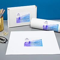 Avery Matte White Rectangle Labels, Sure Feed Technology, 3" x 6", 300 Matte White Printable Labels 300 Labels