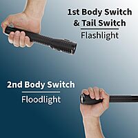 NIGHTSTICK NSR-9924X Polymer Dual-Light Rechargeable Flashlight