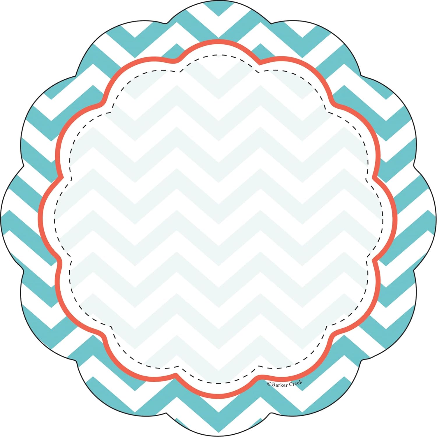 Barker Creek Double-Sided Die-Cut Accents Card Stock Cut-Outs