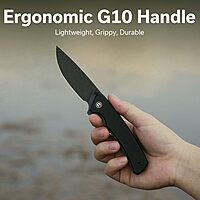 CIVIVI Merit Folding Pocket Knife with 3.28" 14C28N Blade