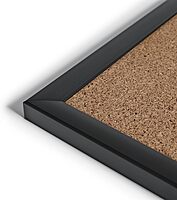 U Brands Cork Bulletin Board with Wood Frame
