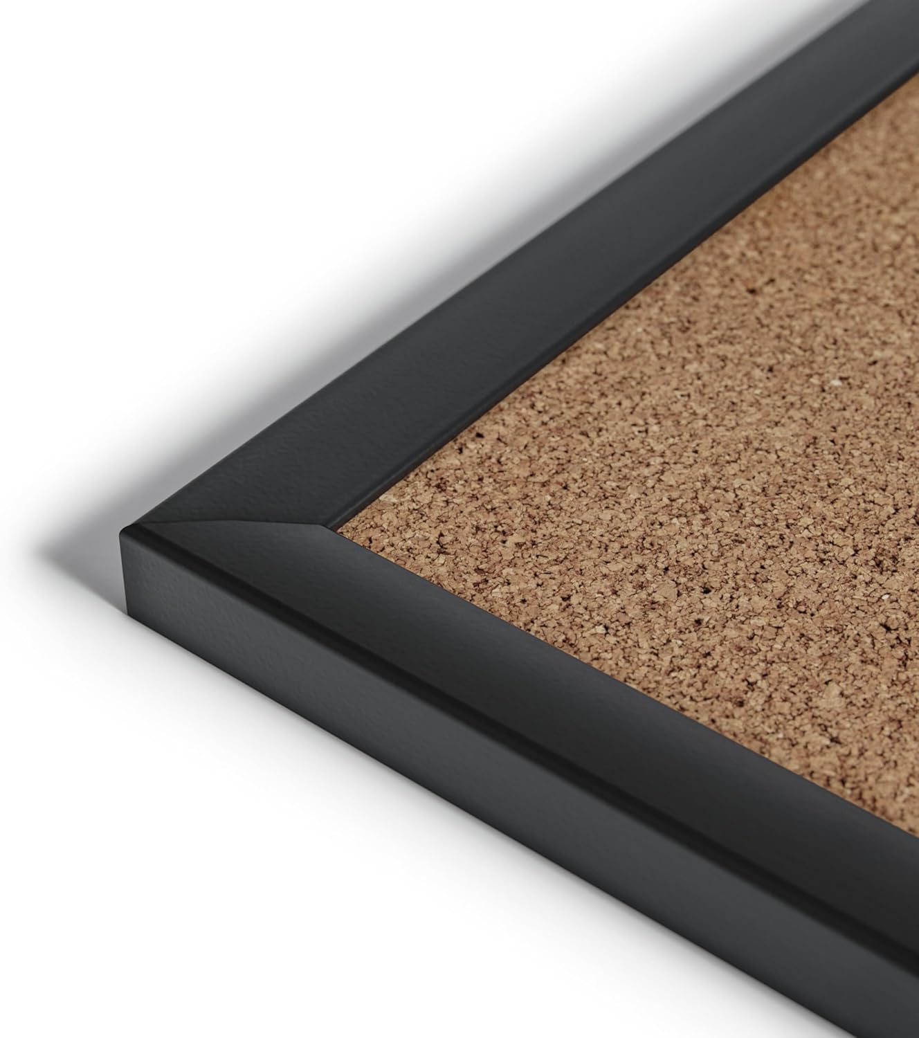 U Brands Cork Bulletin Board with Wood Frame