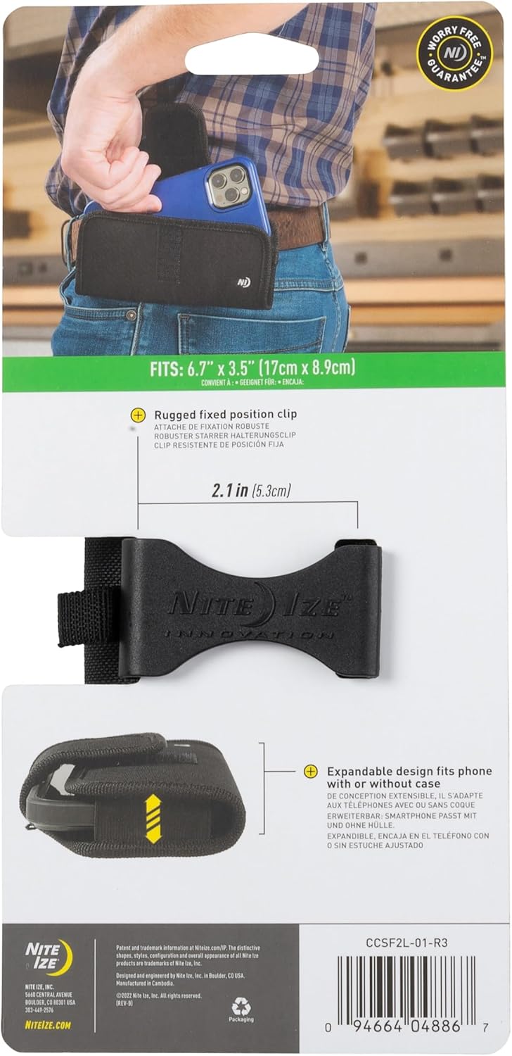 NITE IZE Clip Case Cargo Universal Phone Holster