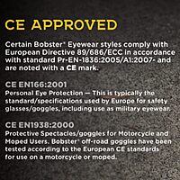 Bobster® Flash Cycling Sunglass, Matte White & Orange Frame, Smoke Black Red Revo Lens