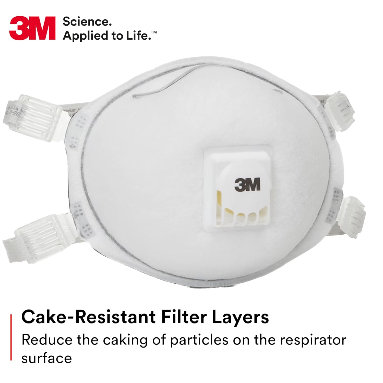 3M Particulate Welding Respirator 8212, N95 with Face Seal, NIOSH APPROVED, Pack of 10, Exhalation Valve, Adjustable Noseclip