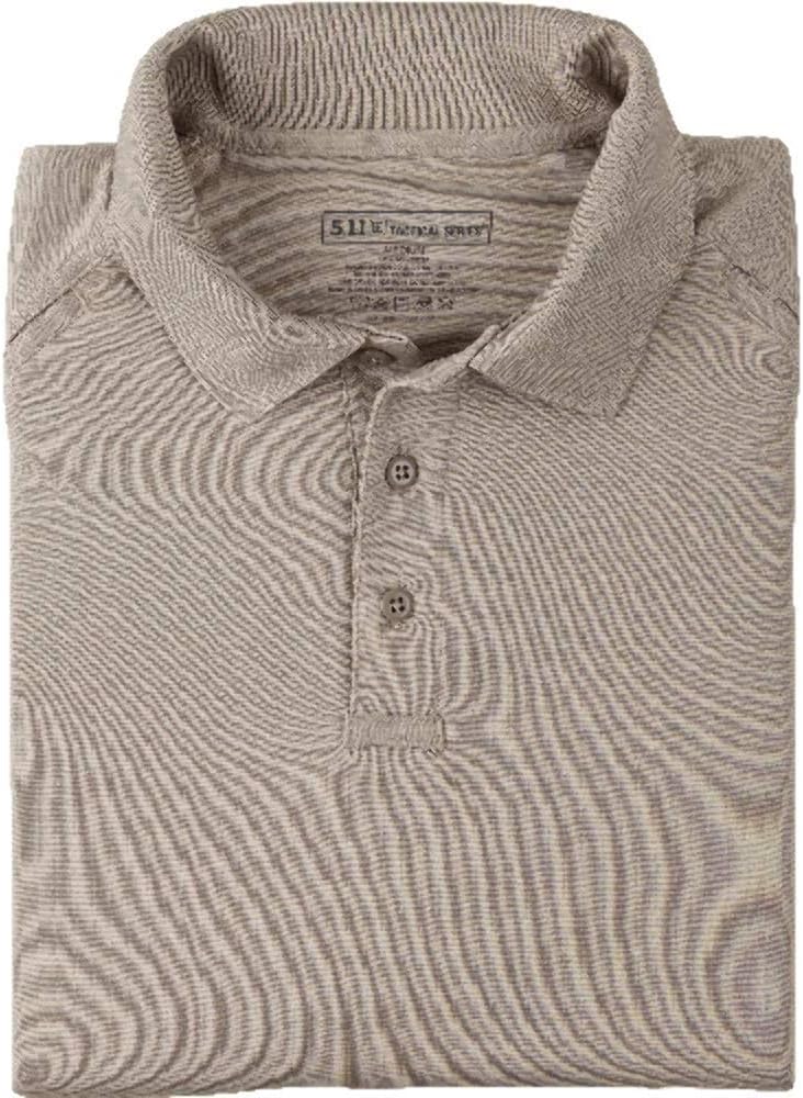 5.11 Tactical Men's Performance Long Sleeve Work Polo, 100% Polyester, Style 72049/72049T