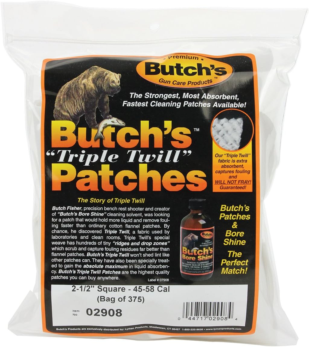 BUTCH'S Triple Twill Cleaning Patches