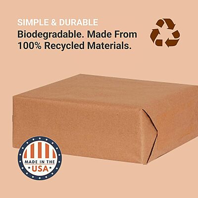 AVIDITI Kraft Packing Paper Roll - 100% Recycled, 30 lb