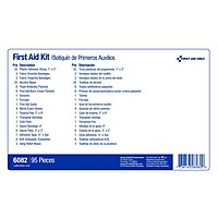 First Aid Only 6082 25-Person Emergency First Aid Kit for Office, Home, and Construction, 95 Pieces White