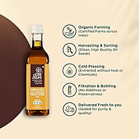 PURE&SURE - ORGANIC MUSTARD OIL 500 ML