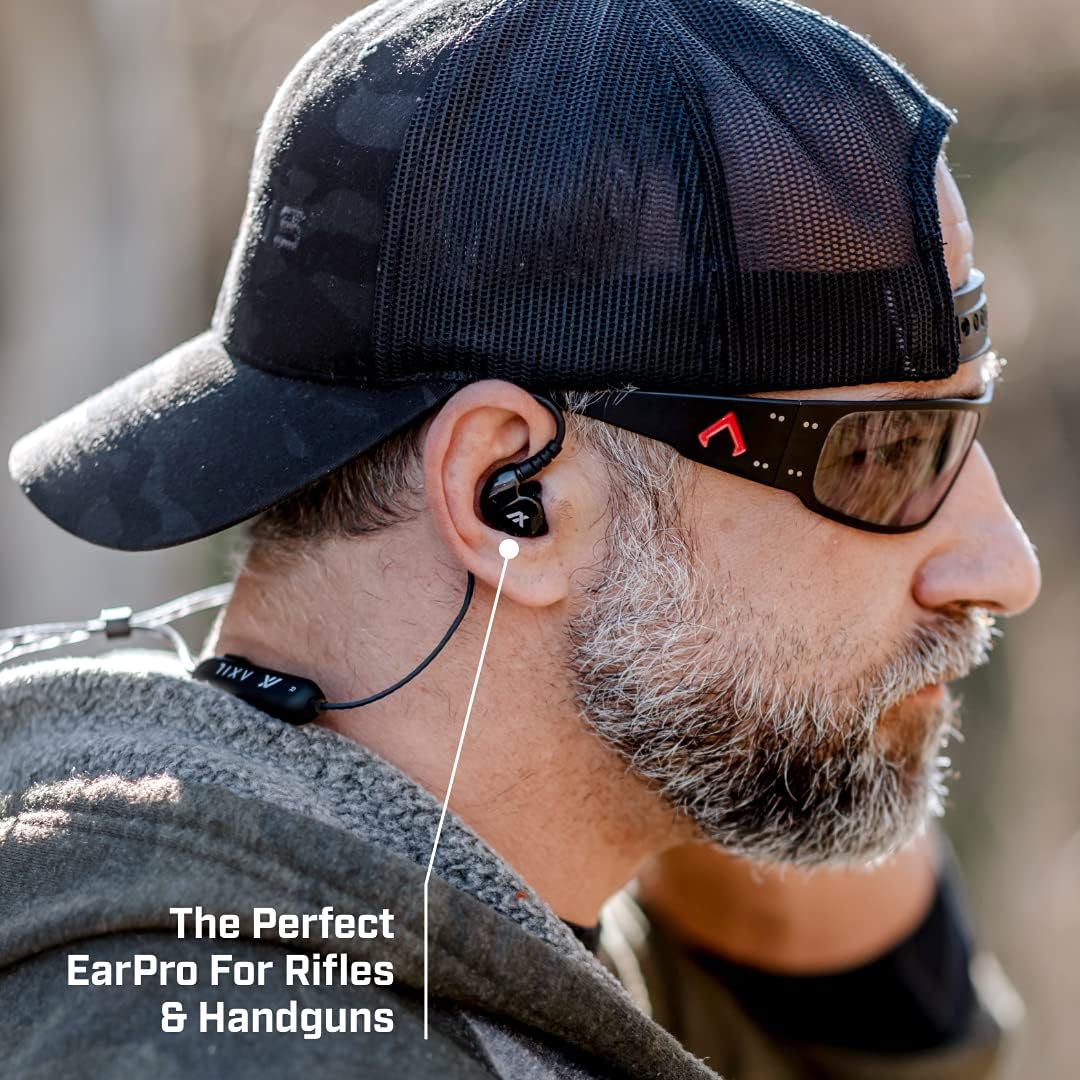 Axil GS Extreme 2.0 Wireless Tactical Earbuds Black