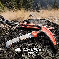 Gerber Gear Vital Pack Saw - Camping and Hunting Saw with Fabric Sheath