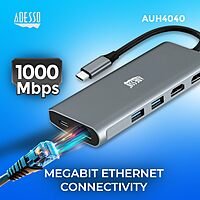 USB C Docking Station Multiport Adapter Dongle Type C Hub 2 HDMI Support 8K, RJ45 Ethernet Port, 100W PD Charging, 3*USB, SD/TF Card Reader for MacBook Windows Laptop (TAA Compliant)