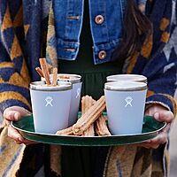 Hydro Flask Serving Spoons Set - Outdoor Kitchen Camping Dinnerware Silverware Birch Gray Grill