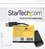 StarTech.com DisplayPort to VGA Adapter - Active DP to VGA Converter