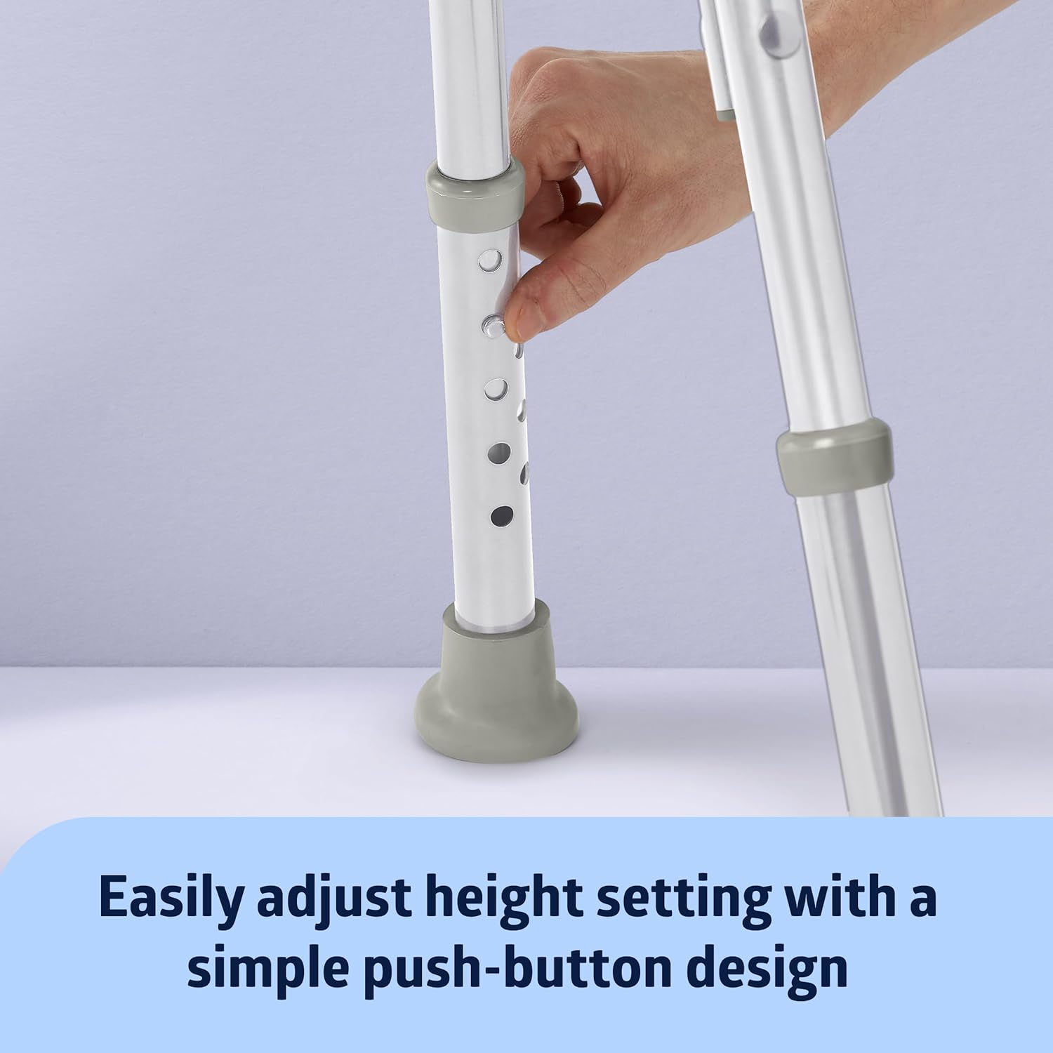 Medline Tub Transfer Bench and Shower Chair with Microban Antimicrobial Protection