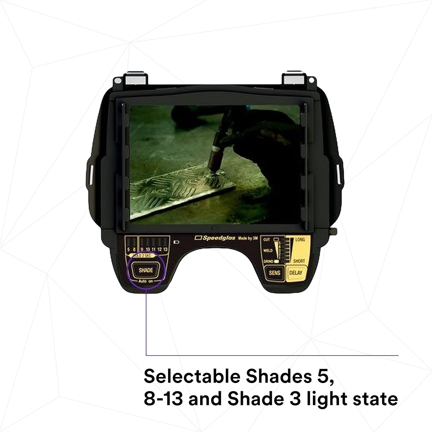 3M Speedglas 9100XXi Auto Darkening Filter 06-0000-30i, Shades 5, 8-14