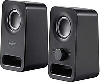 Logitech Multimedia Speakers Z150 with Stereo Sound for Multiple Devices, Black