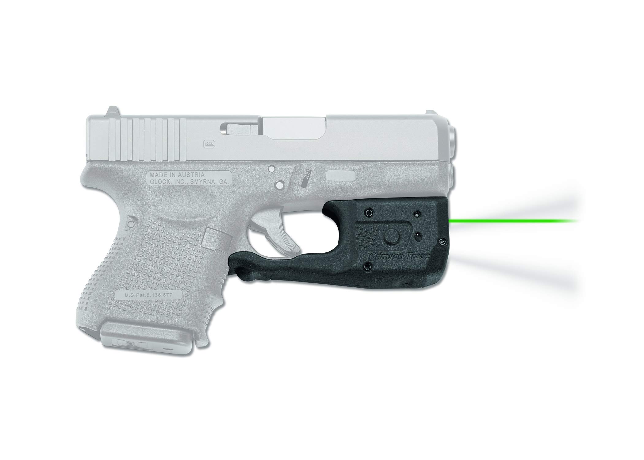 Crimson Trace LL-810G Laserguard Pro Laser Sight and Tactical Flashlight with Instinctive Activation for Glock Pistols