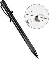 Rite in the Rain Weatherproof Bolt-Action Matte Black Metal Pen, Black Ink (No. BK16) Bolt Action