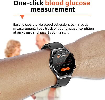 Reloj Inteligente Medidor De Glucosa Reloj Inteligente Medidor De Glucosa