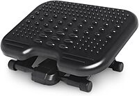 Kensington Sole Massager Exercising Footrest - Tilt - Gray