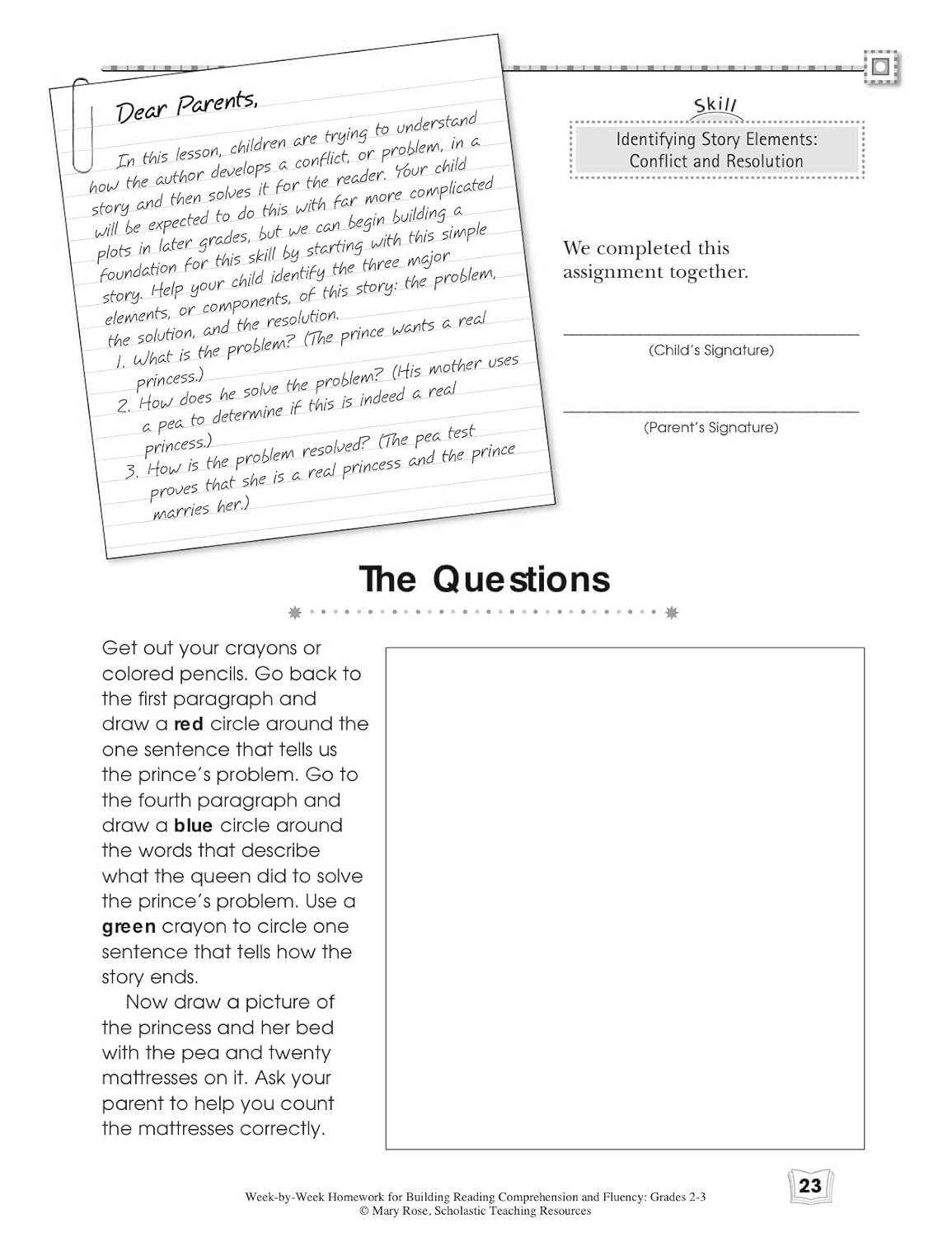 Week-by-Week Homework for Building Reading Comprehension & Fluency: Grades 2–3: 30 Reproducible High-Interest Passages