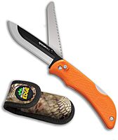 OUTDOOR EDGE RazorPro 3.5" Folding Knife with RazorSafe Replaceable Blade & Saw