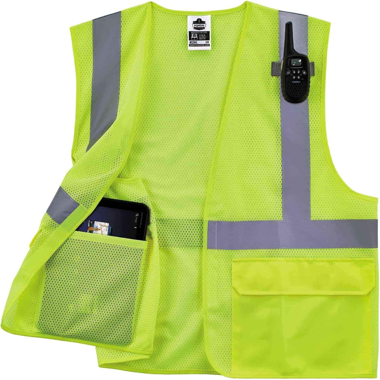 Ergodyne GloWear 8220HL High-Visibility Reflective Safety Vest Type R Class 2