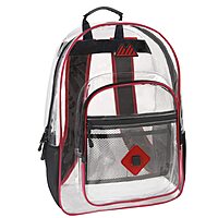 Trailmaker Clear Waterproof Stadium-Approved Backpack with Water Bottle Holder