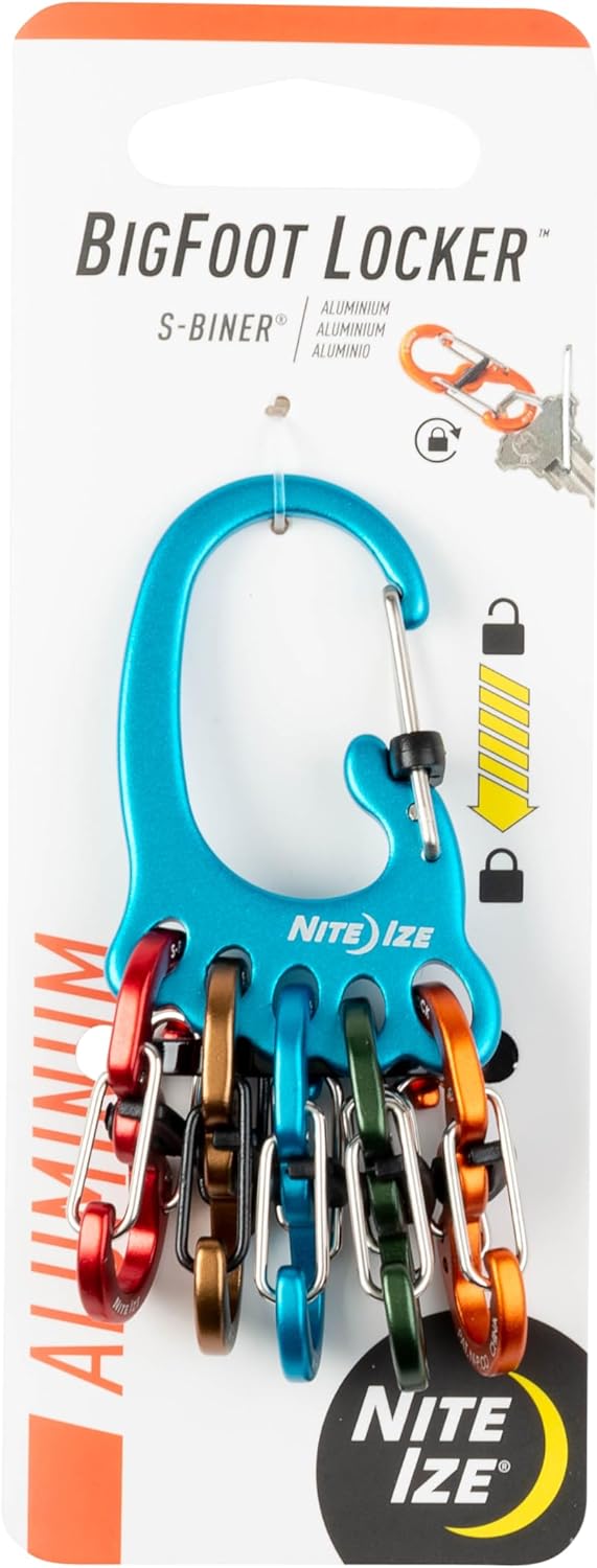 NITE IZE BigFoot KeyRack Aluminum Key Holder