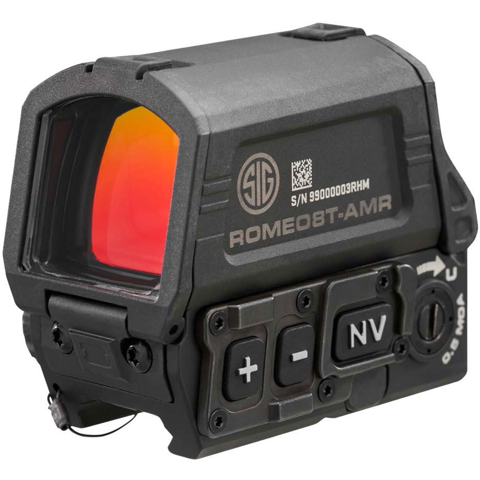 SIG SAUER ROMEO8T-AMR Red Dot Sight SOR8T101 | 1x40mm QBCD 2.0 MSAR Reticle | Ultra-Durable Waterproof Tactical Optic